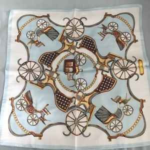 100% silk Scarf so stylish and classy like Hermès